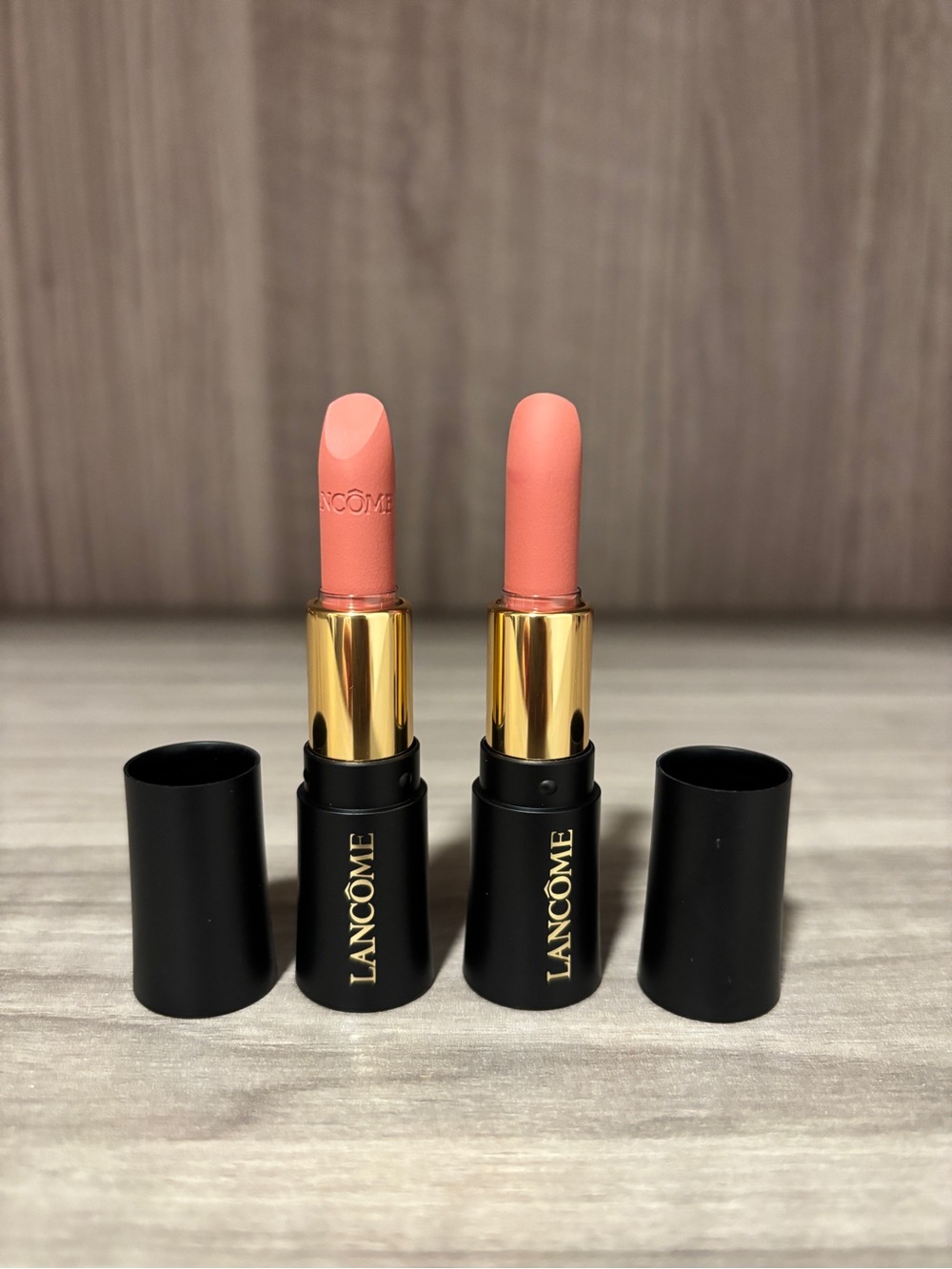 Lancôme L’Absolu Rouge Drama Matte Mini Lipstick 1.5g*2pcs=3.0g– 217 Nude Shot